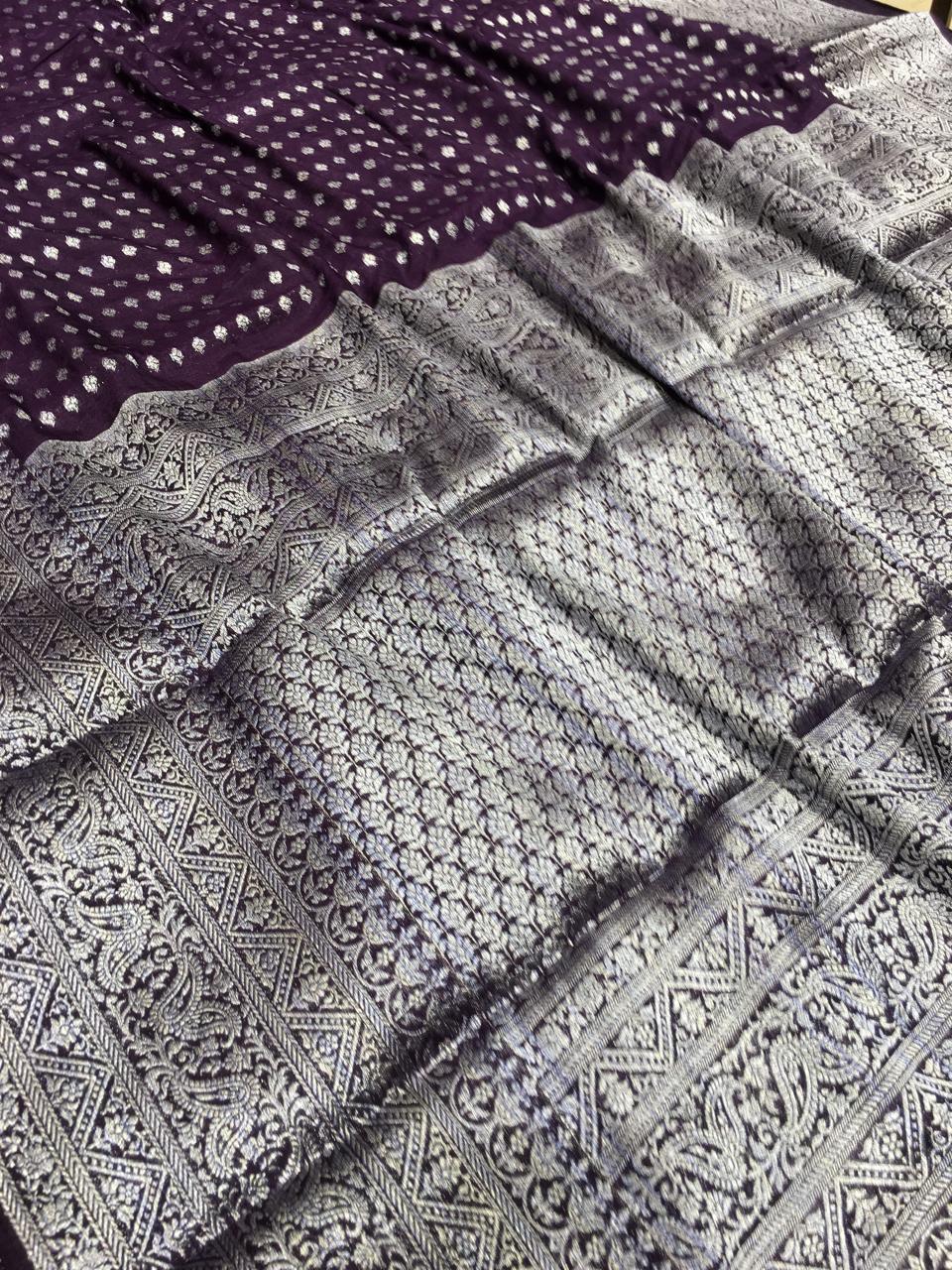 Lilly Tussar Saree