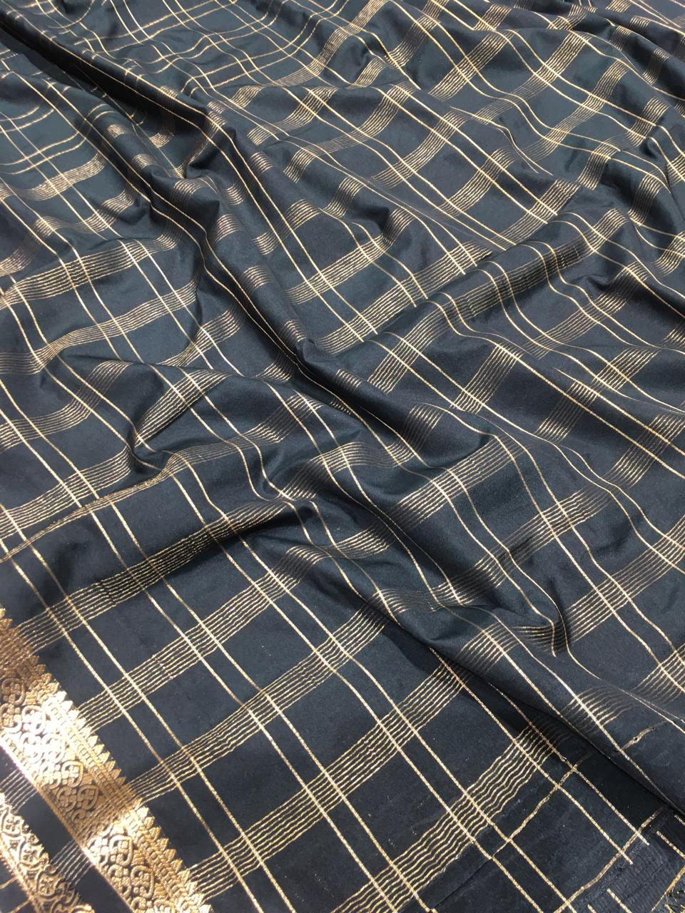 Semi Mysore Crape Silk