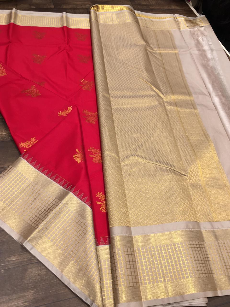 Semi Kanchipuram Silk