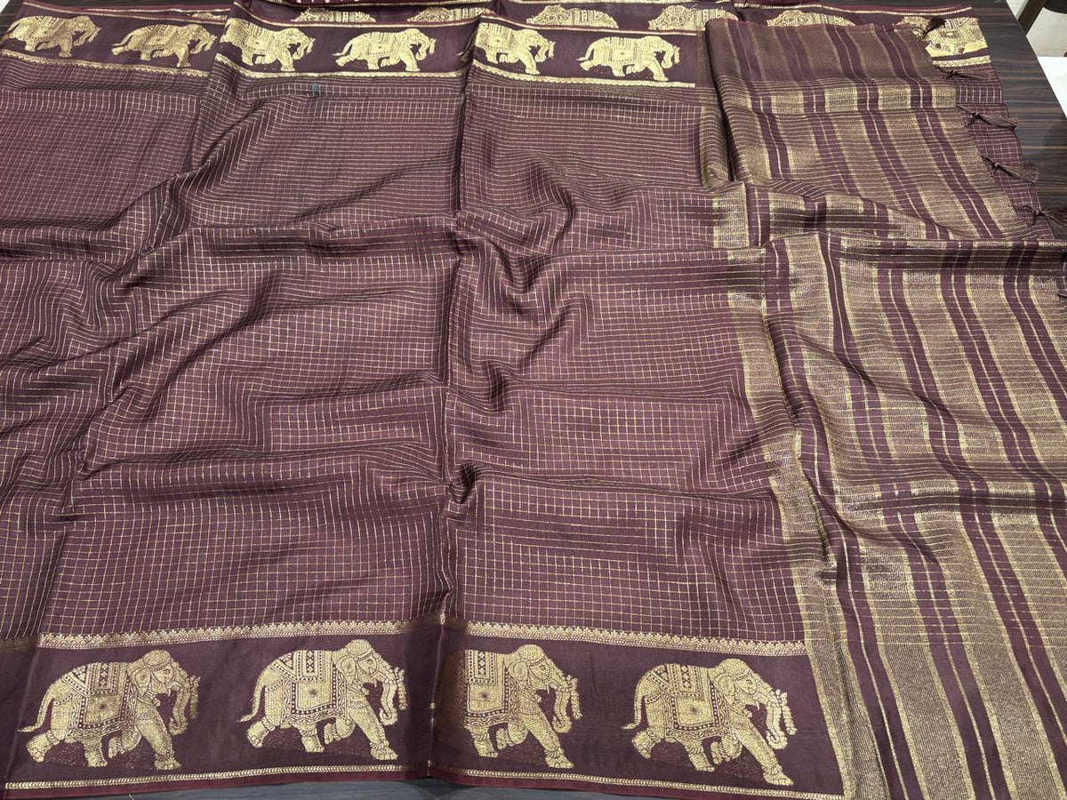 Soft Crape Saree