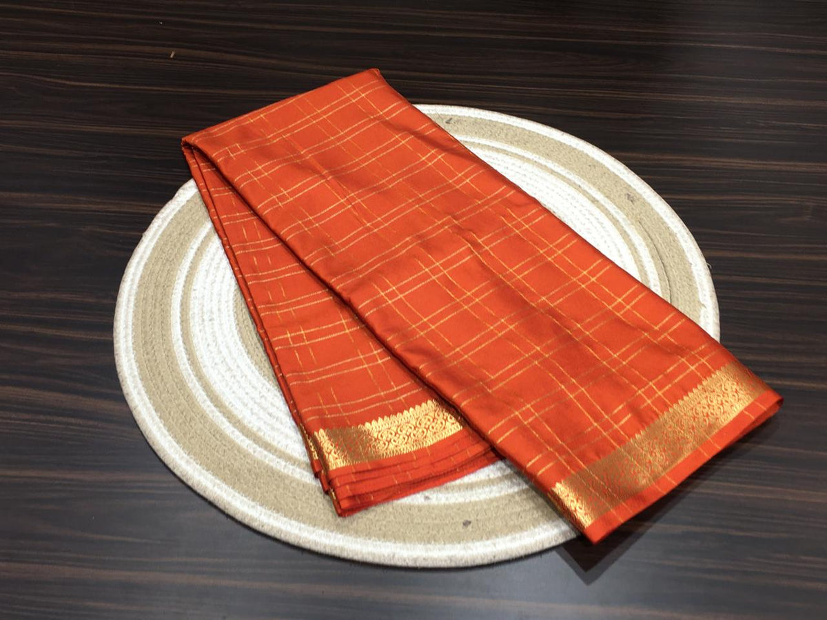 Semi Mysore Crape Silk