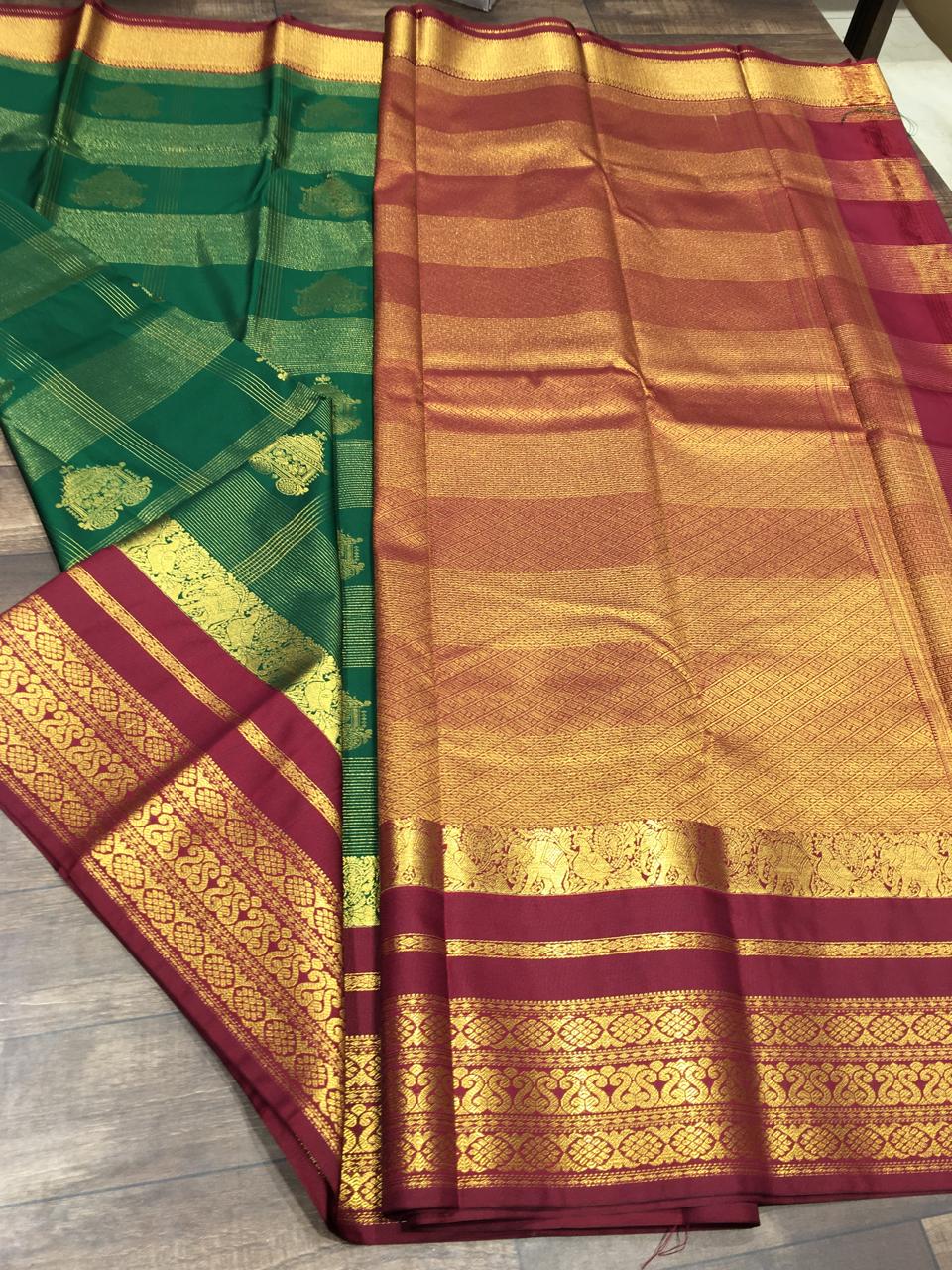 Semi Kanchipuram Silk