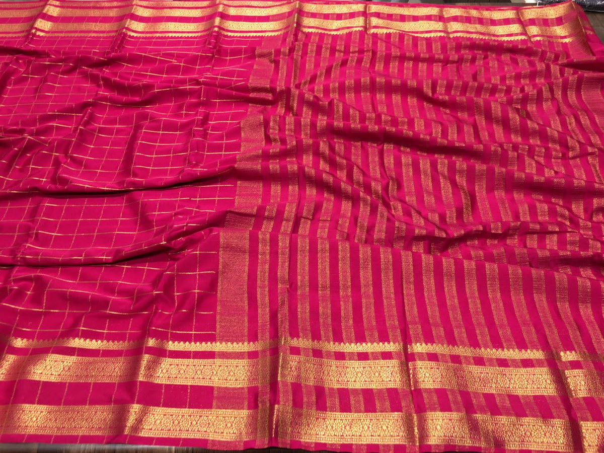 Semi Mysore Crape
