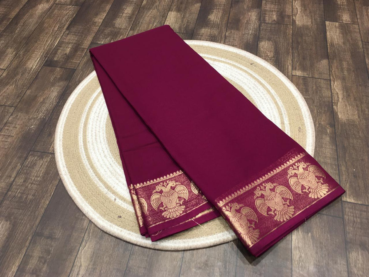 Semi Mysore Crape