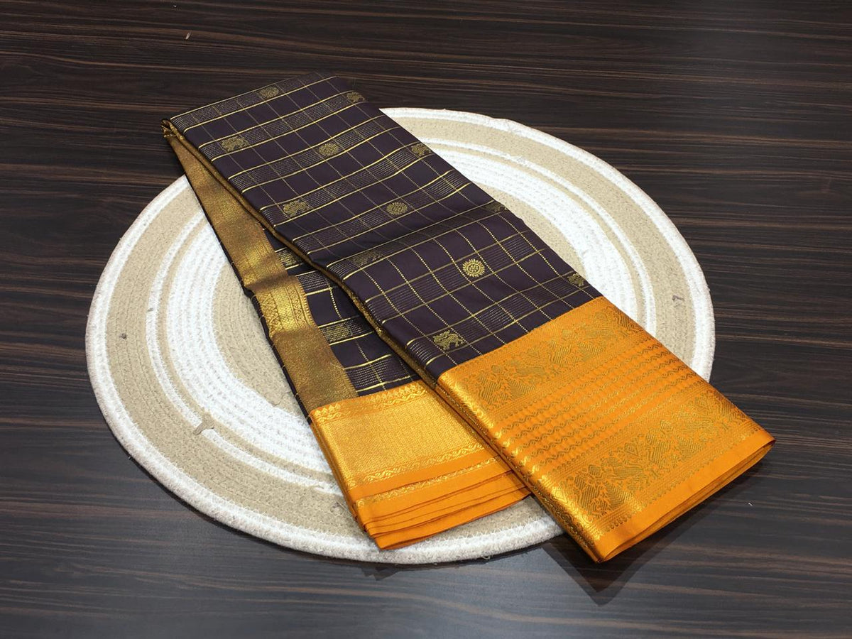 Semi Kanchipuram Silk