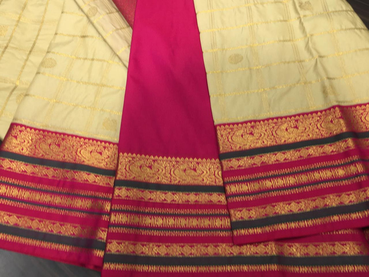 Semi Kanchipuram Silk