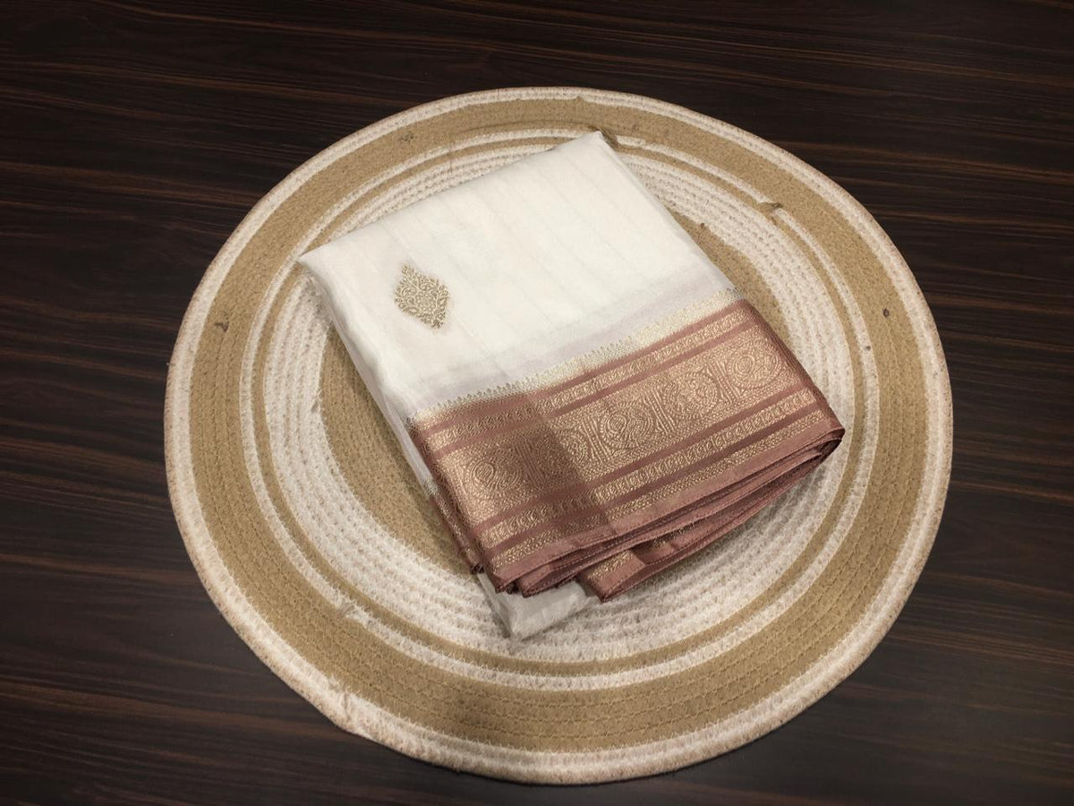Moonga Crape Saree