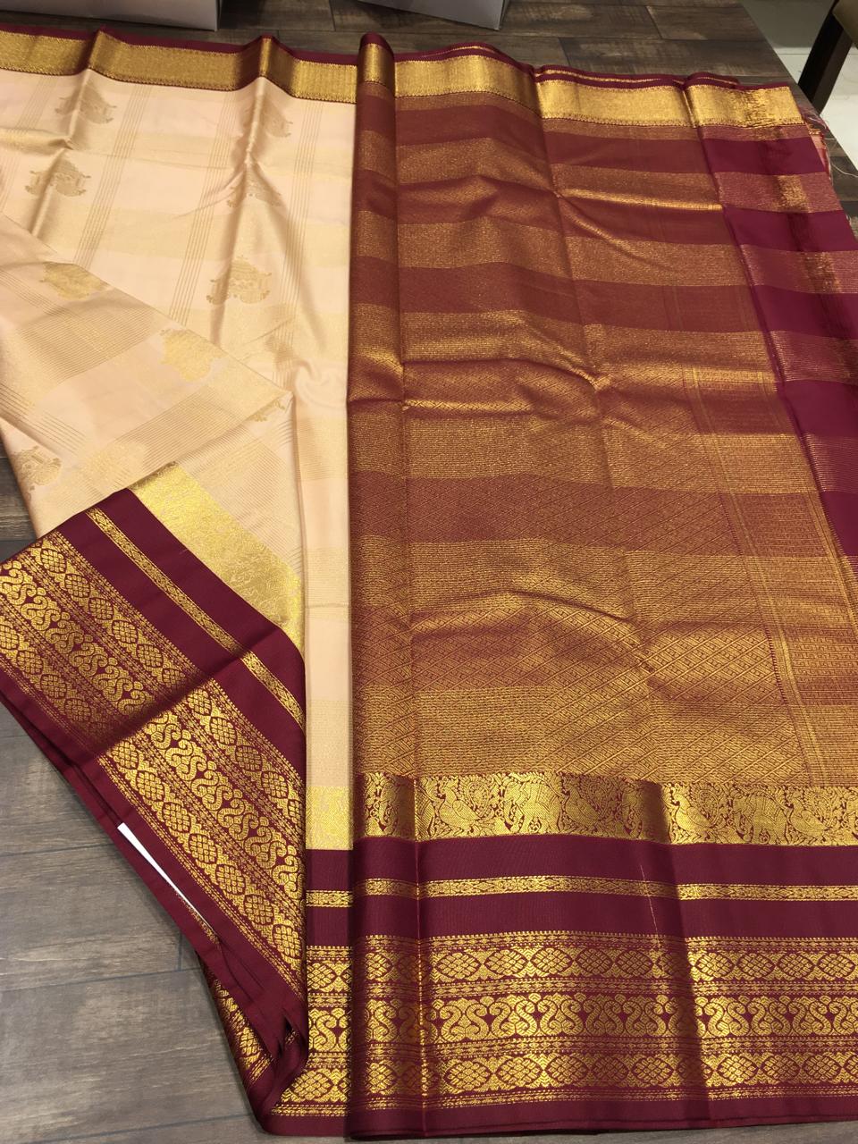 Semi Kanchipuram Silk