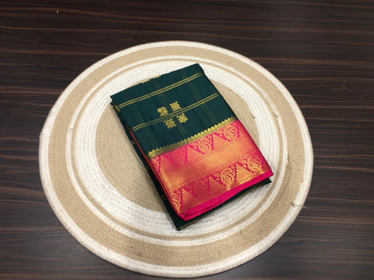Semi Mysore Crape Silk