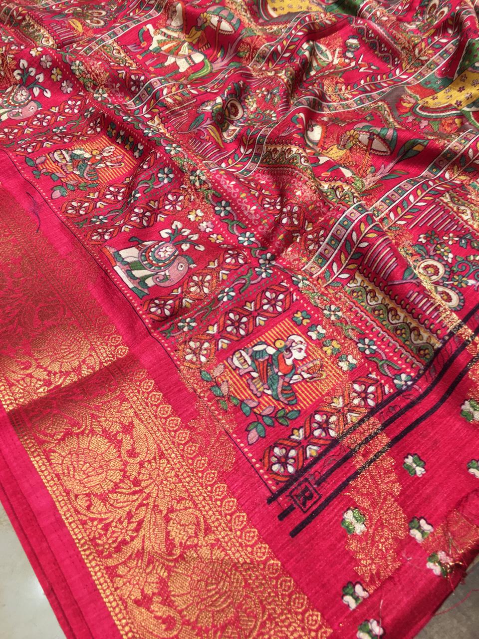 Kalamkari Saree