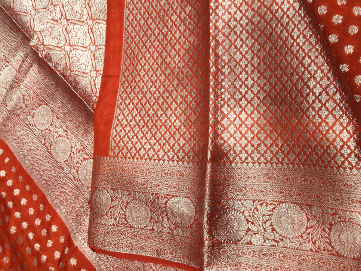 Lilly Tussar Saree