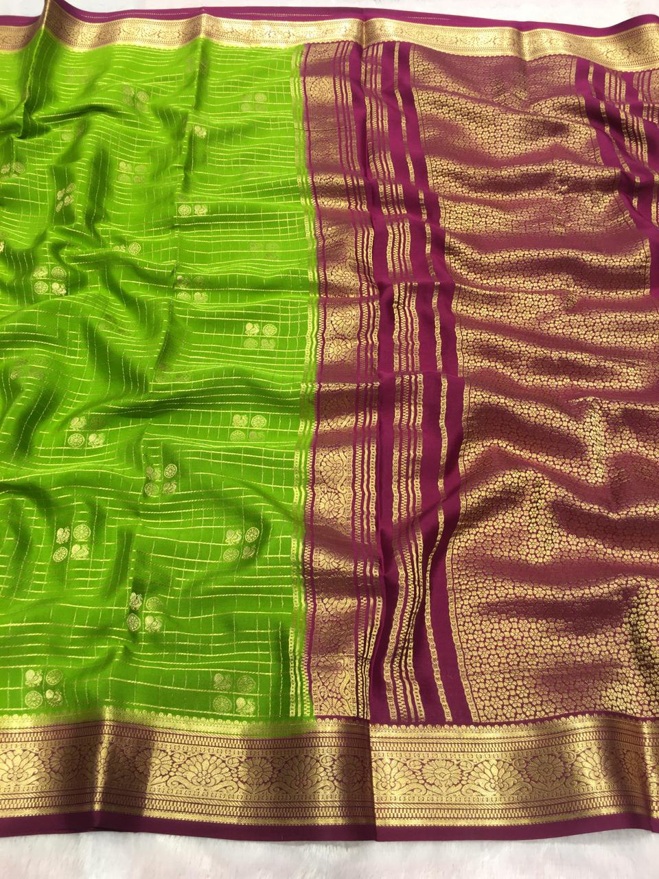 Pure Mysore Silk