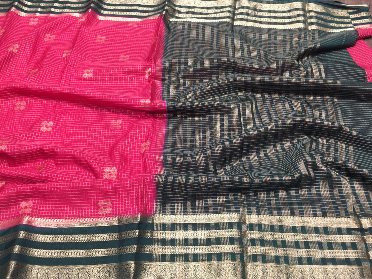 Semi Mysore Crape Silk