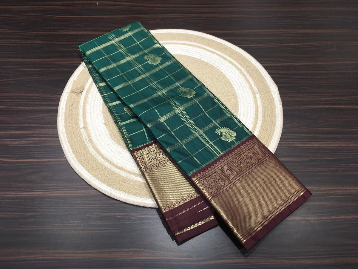 Semi Kanchipuram Silk
