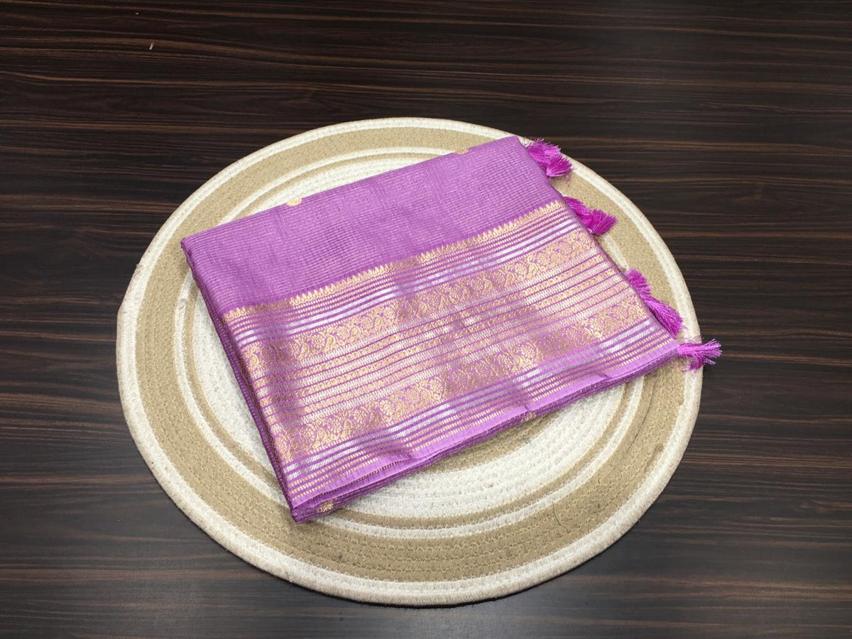 Semi Mysore Crape Silk