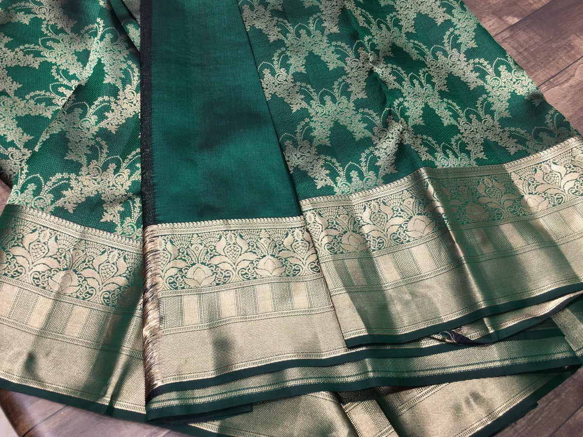 Pure Kanchipuram Broced Silk