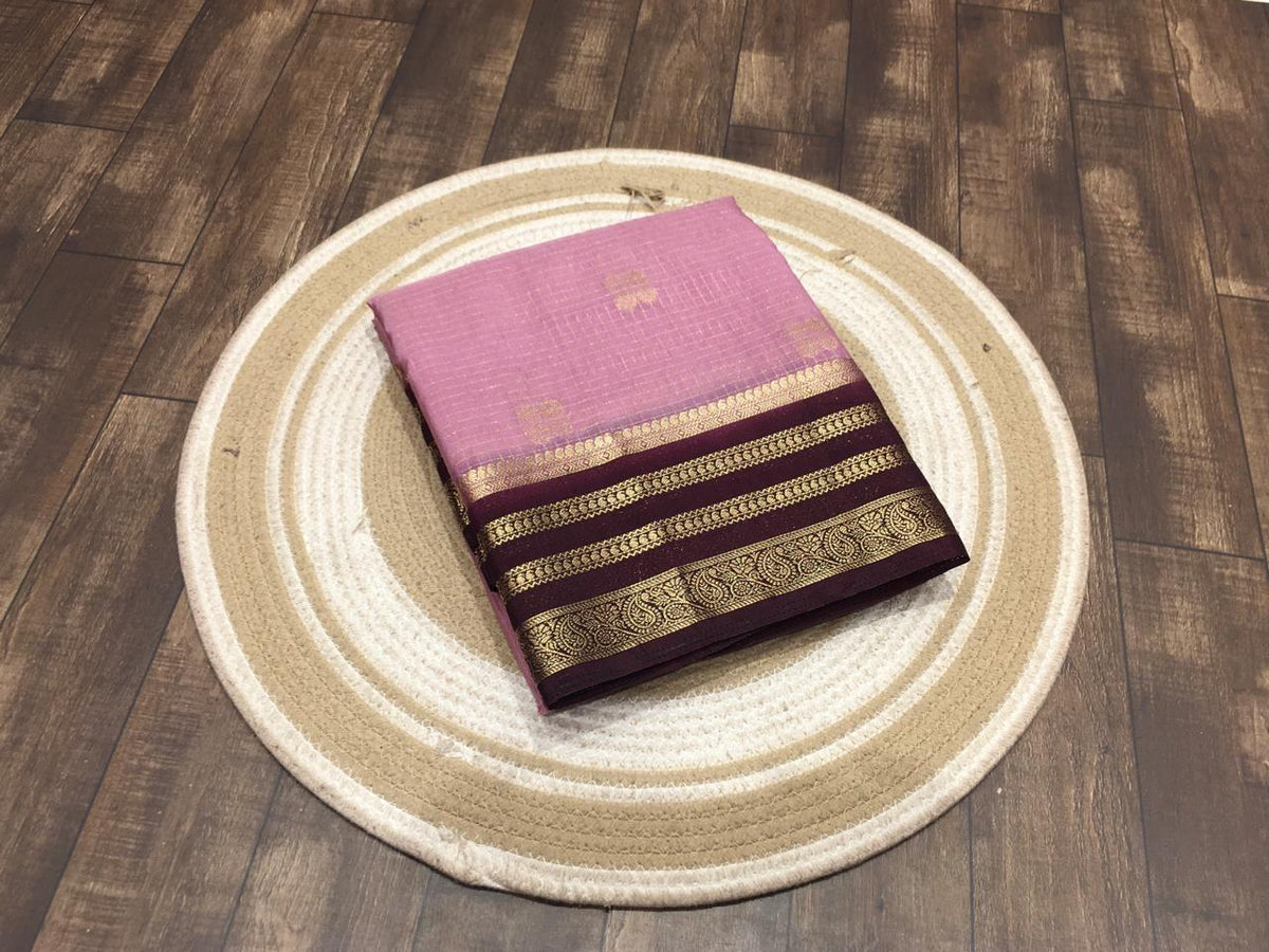 Semi Mysore Crape Silk