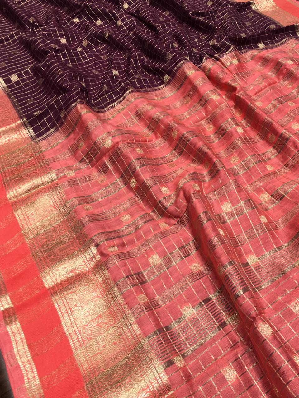 Semi Crape Saree
