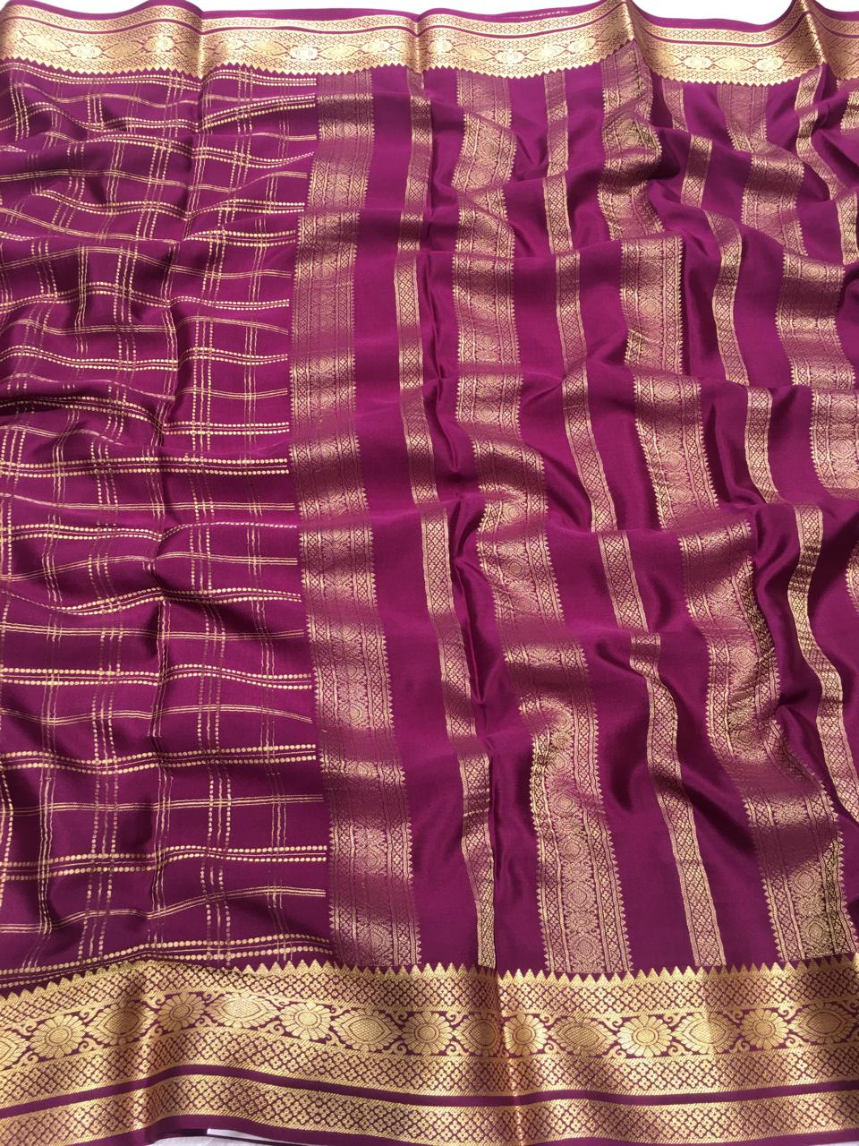 Pure Mysore Silk