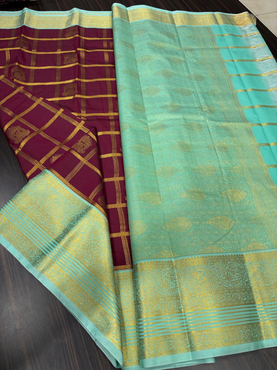 Semi Kanchipuram Silk