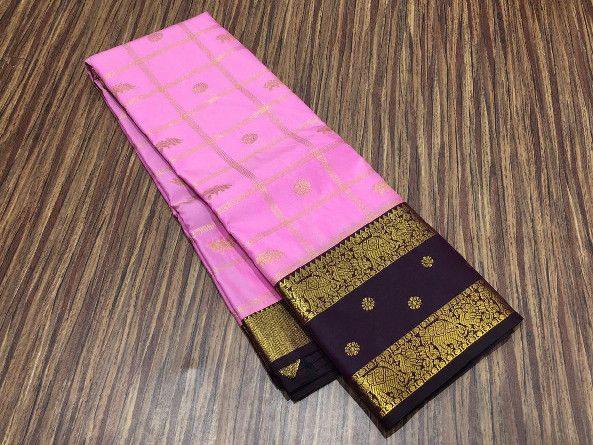 Semi Kanchipuram Silk