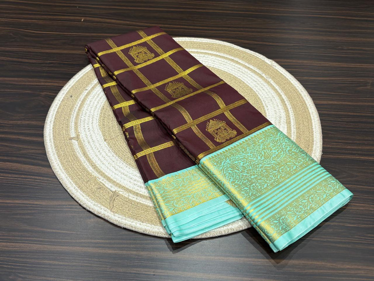 Semi Kanchipuram Silk