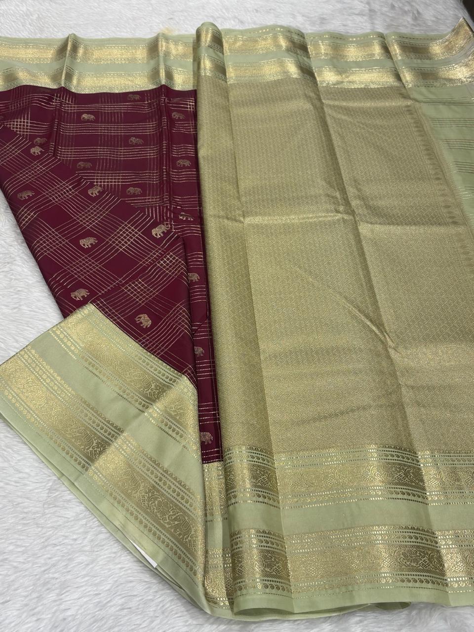 Semi Kanchipuram Silk