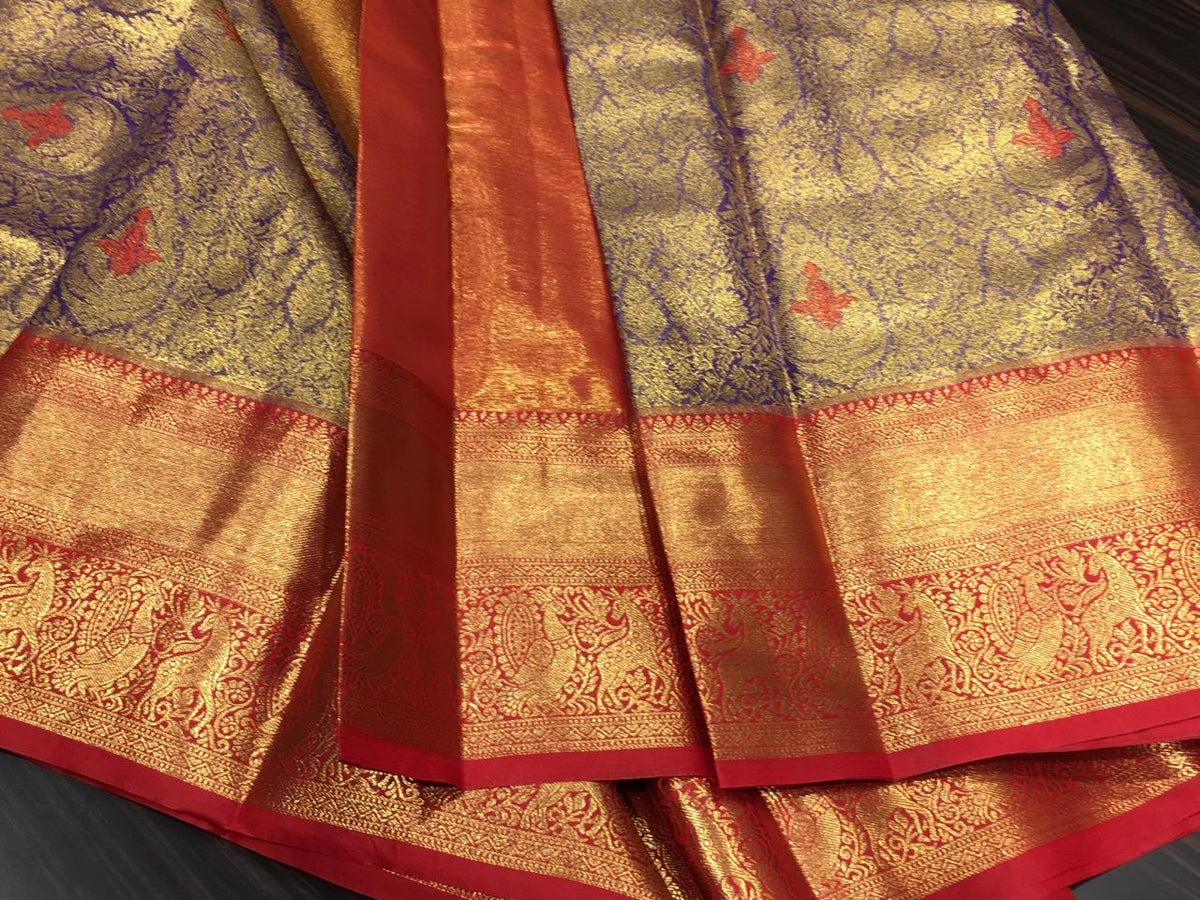 Semi Kanchipuram Tissue