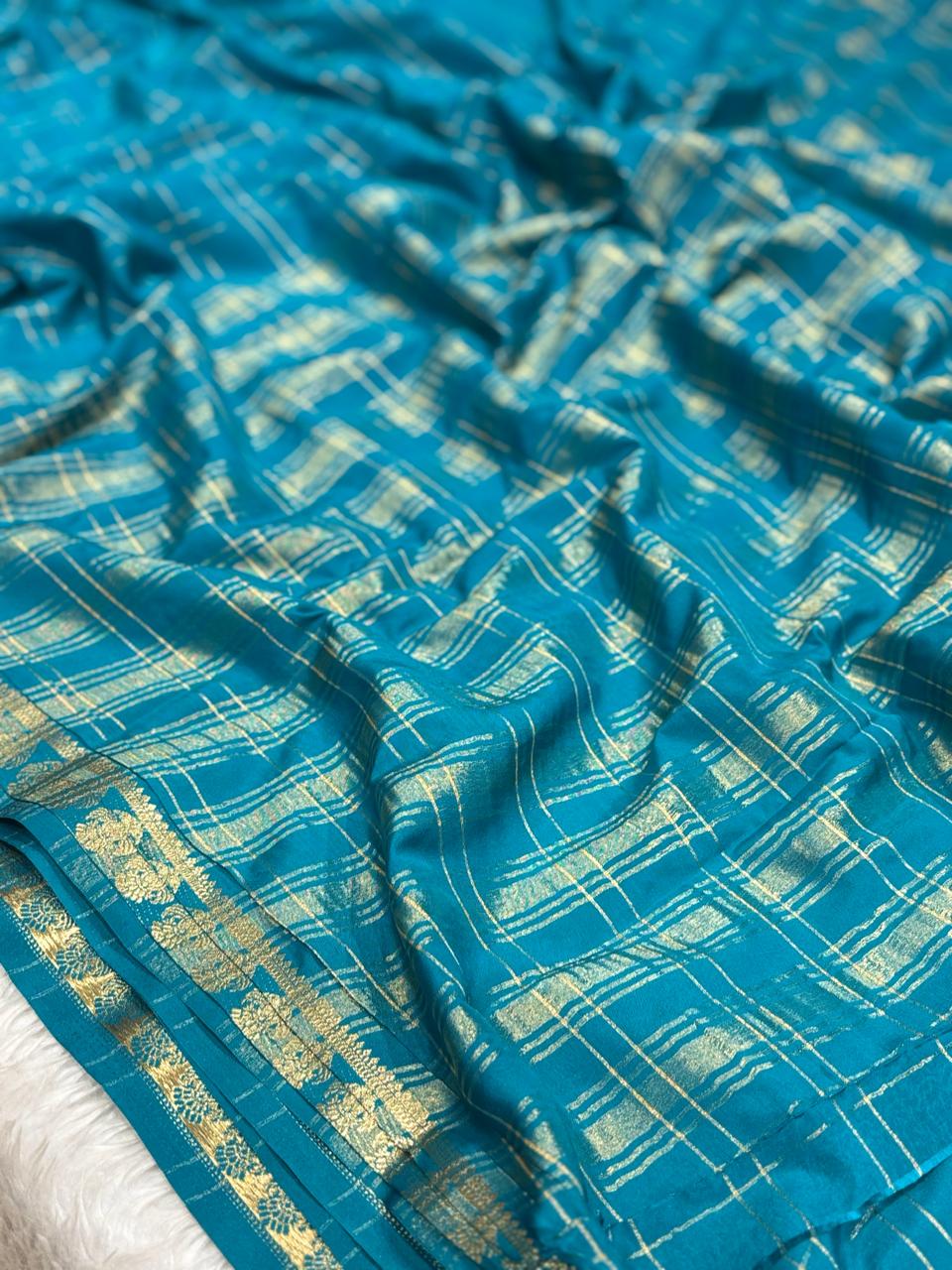 Premium Semi Mysore Silk Saree