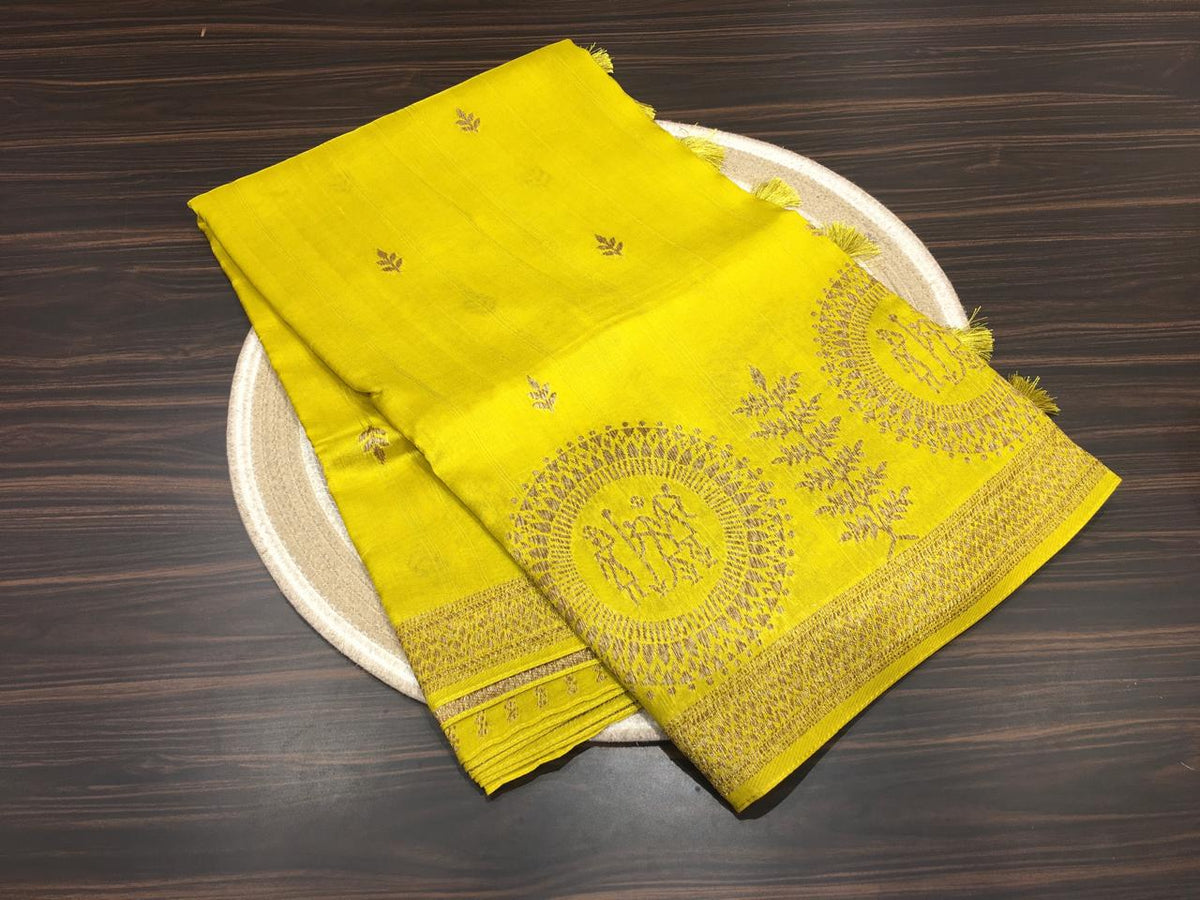 Soft Tussar Saree
