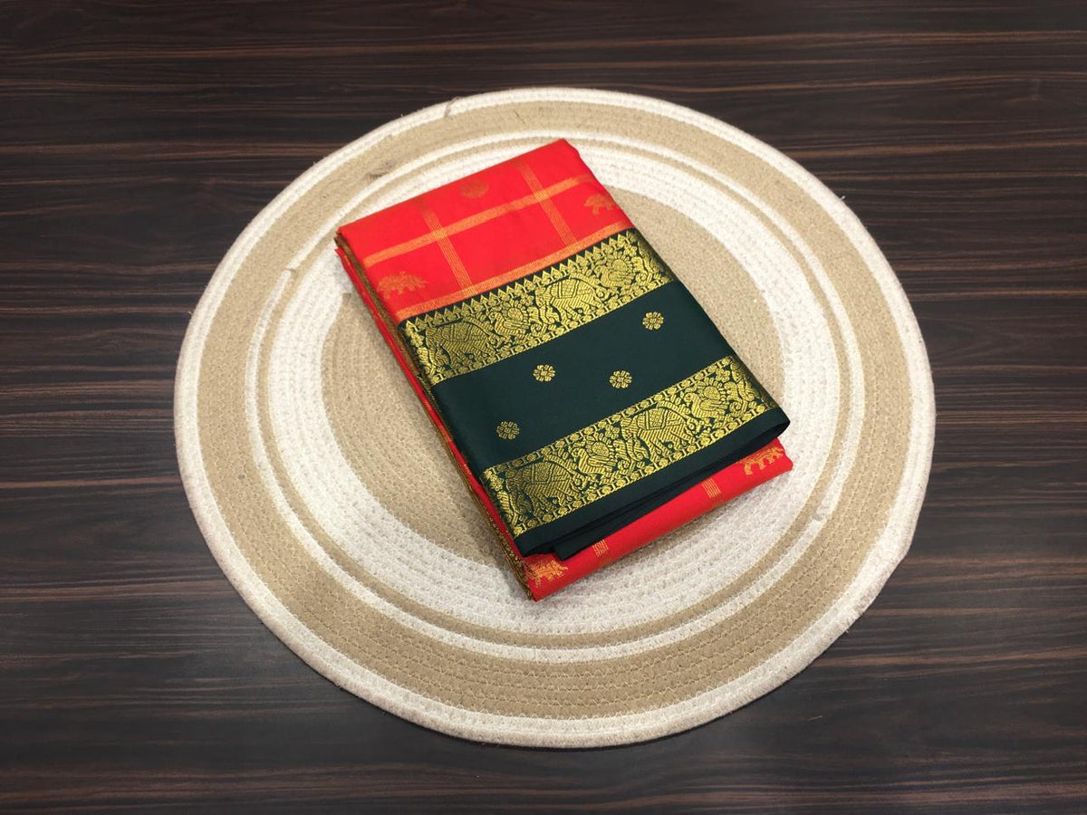 Semi Kanchipuram Silk