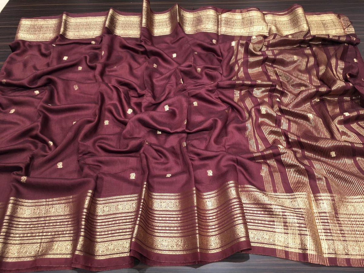 Crape Silk Saree