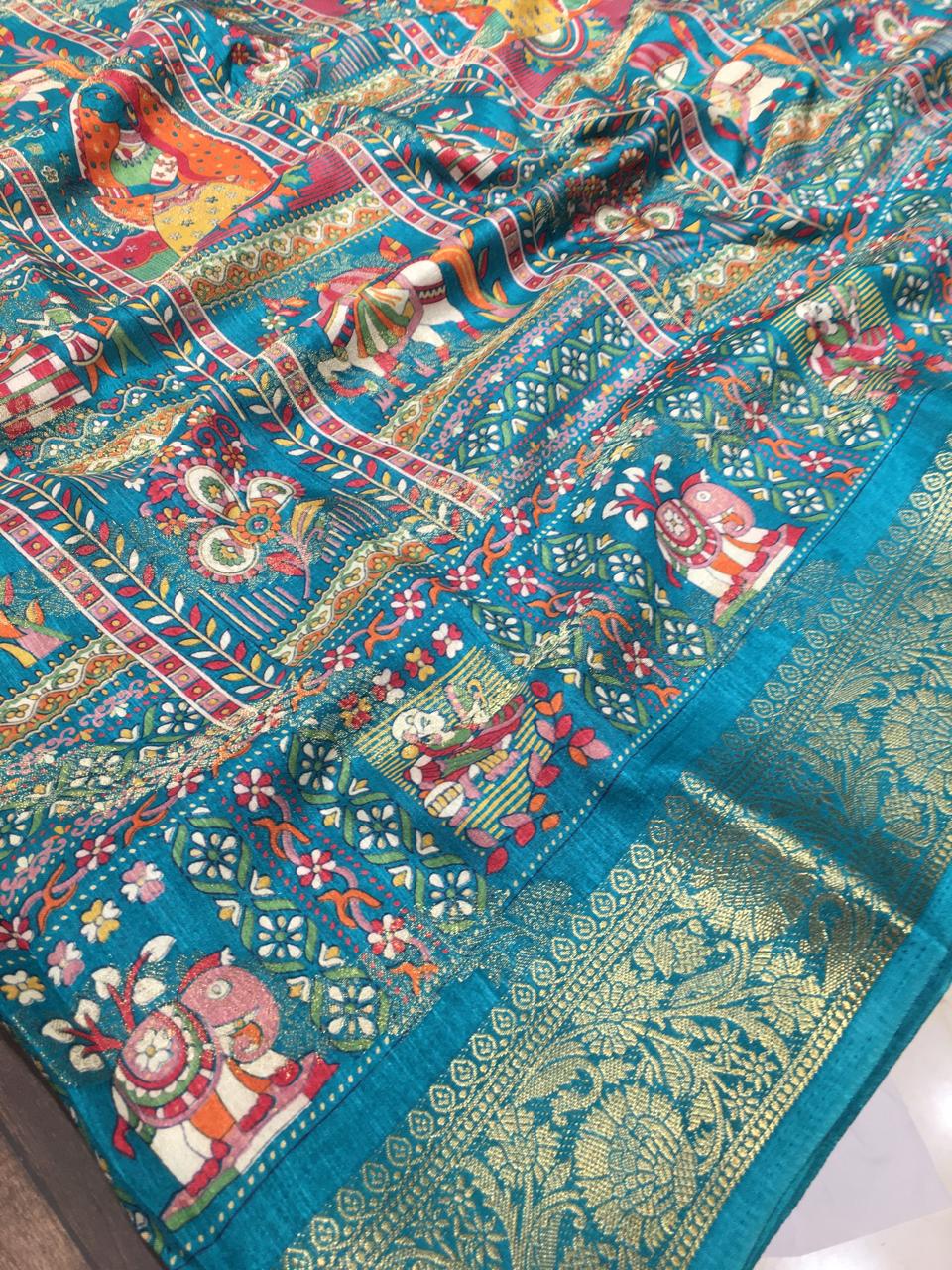 Kalamkari Saree