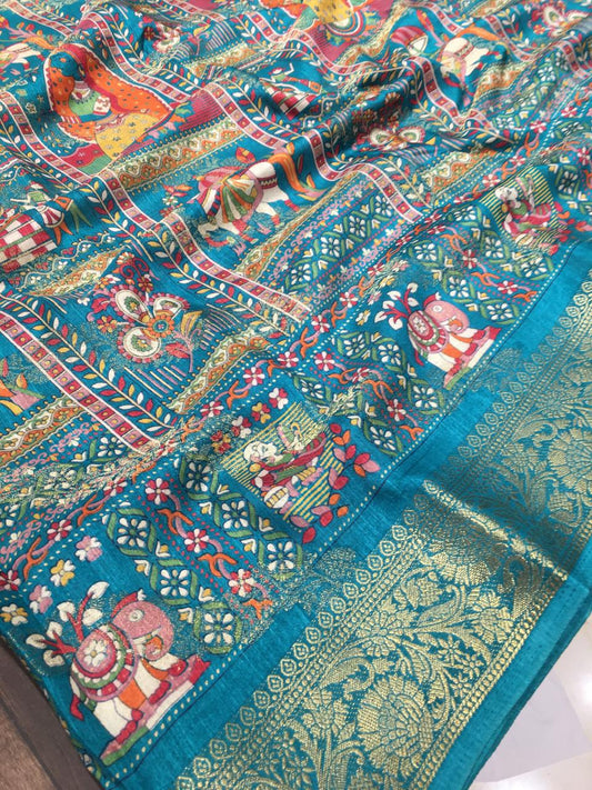Kalamkari Saree
