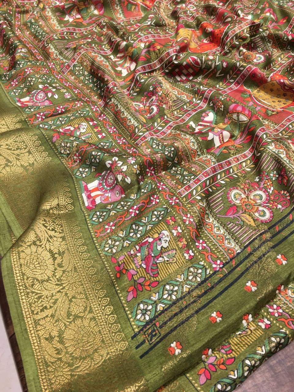 Kalamkari Saree