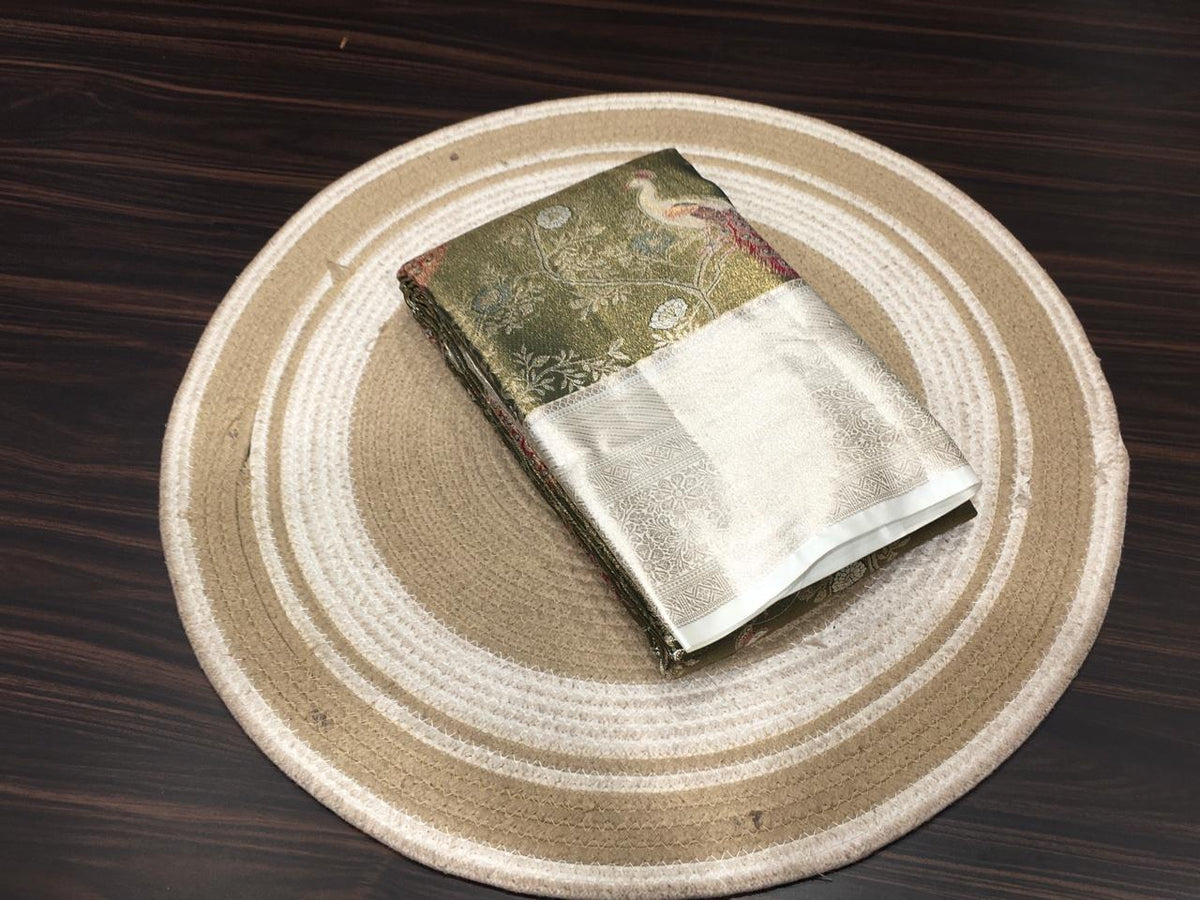 Semi Kanchipuram Tissue