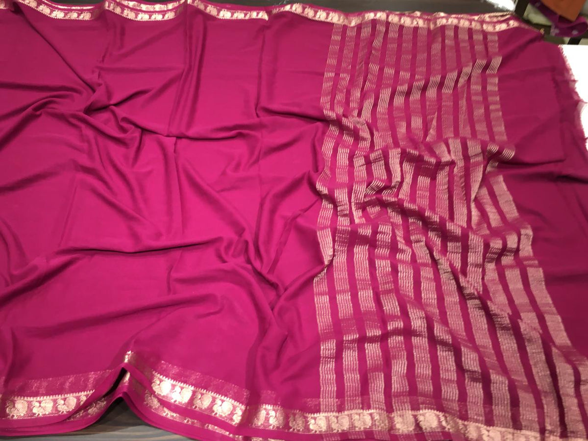Semi Mysore Crape