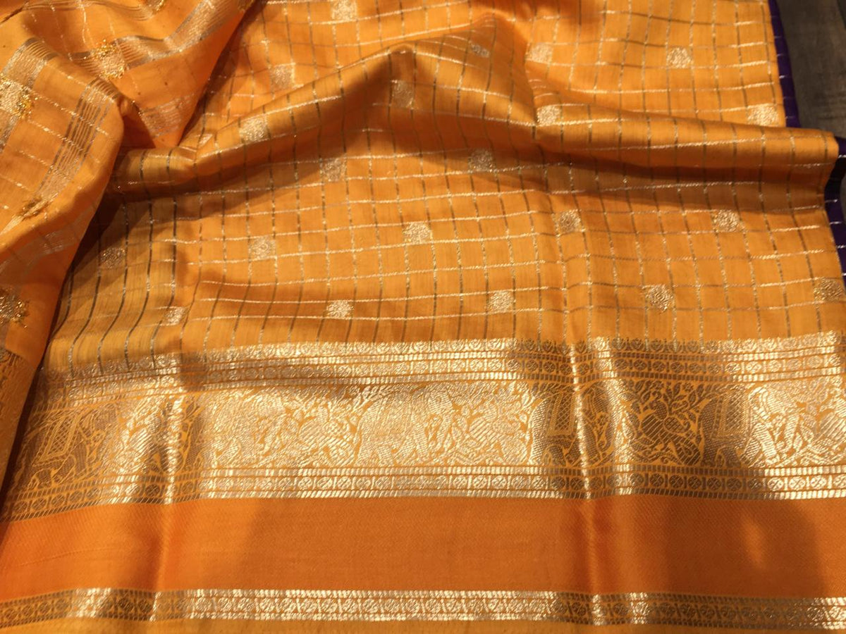 Semi Crape Saree