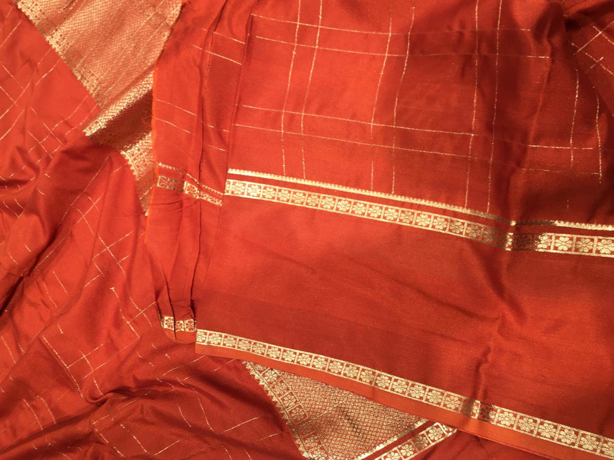 Semi Mysore Crape Silk