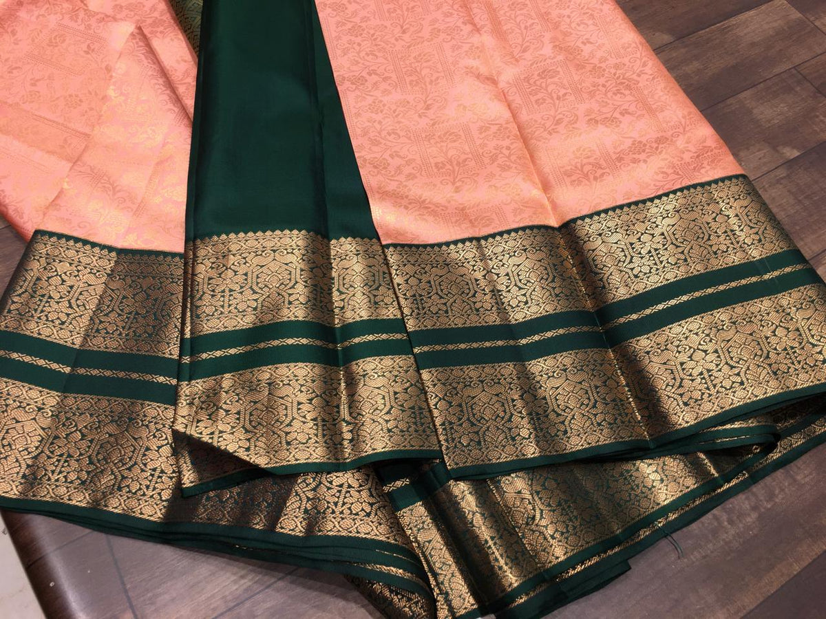 Pure Kanchipuram Broced Silk