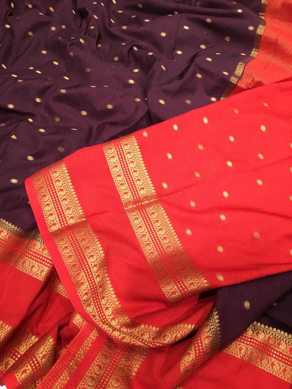 Semi Mysore Crape