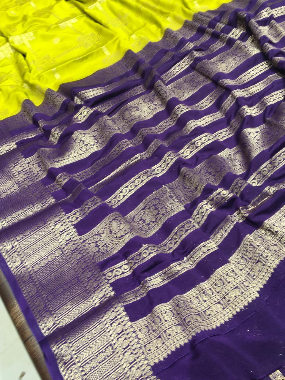 Semi Mysore Crape