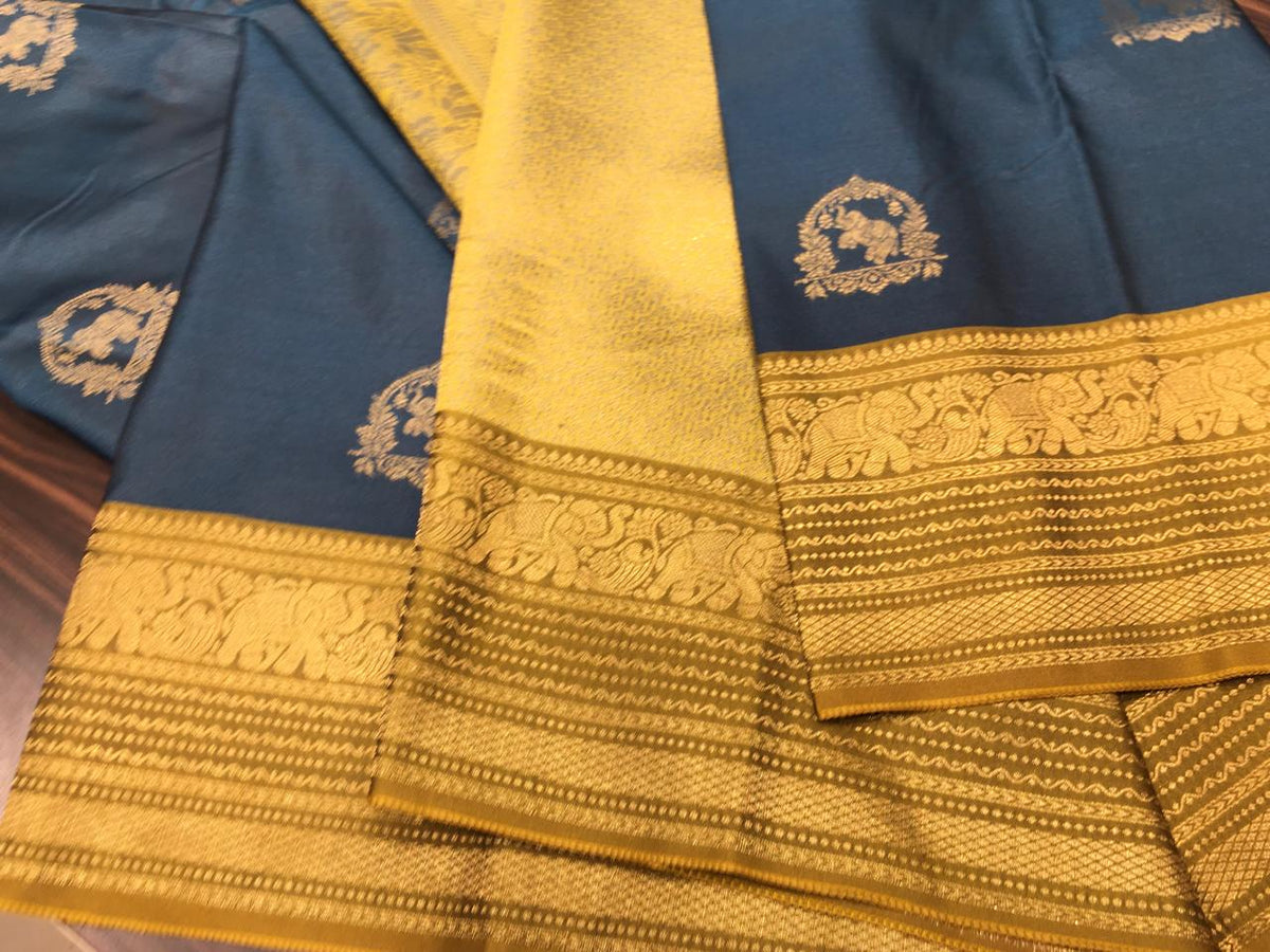 Semi Kanchipuram Silk