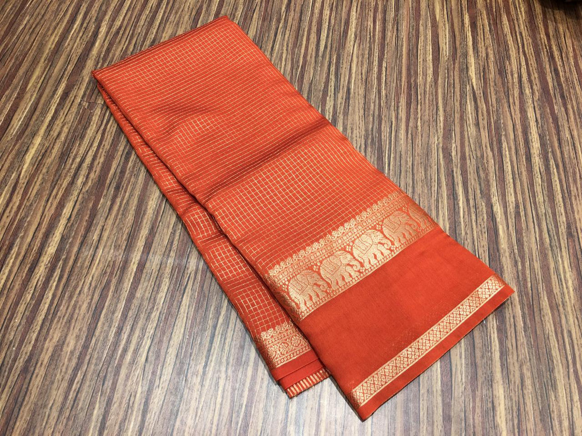 Semi Mysore Crape