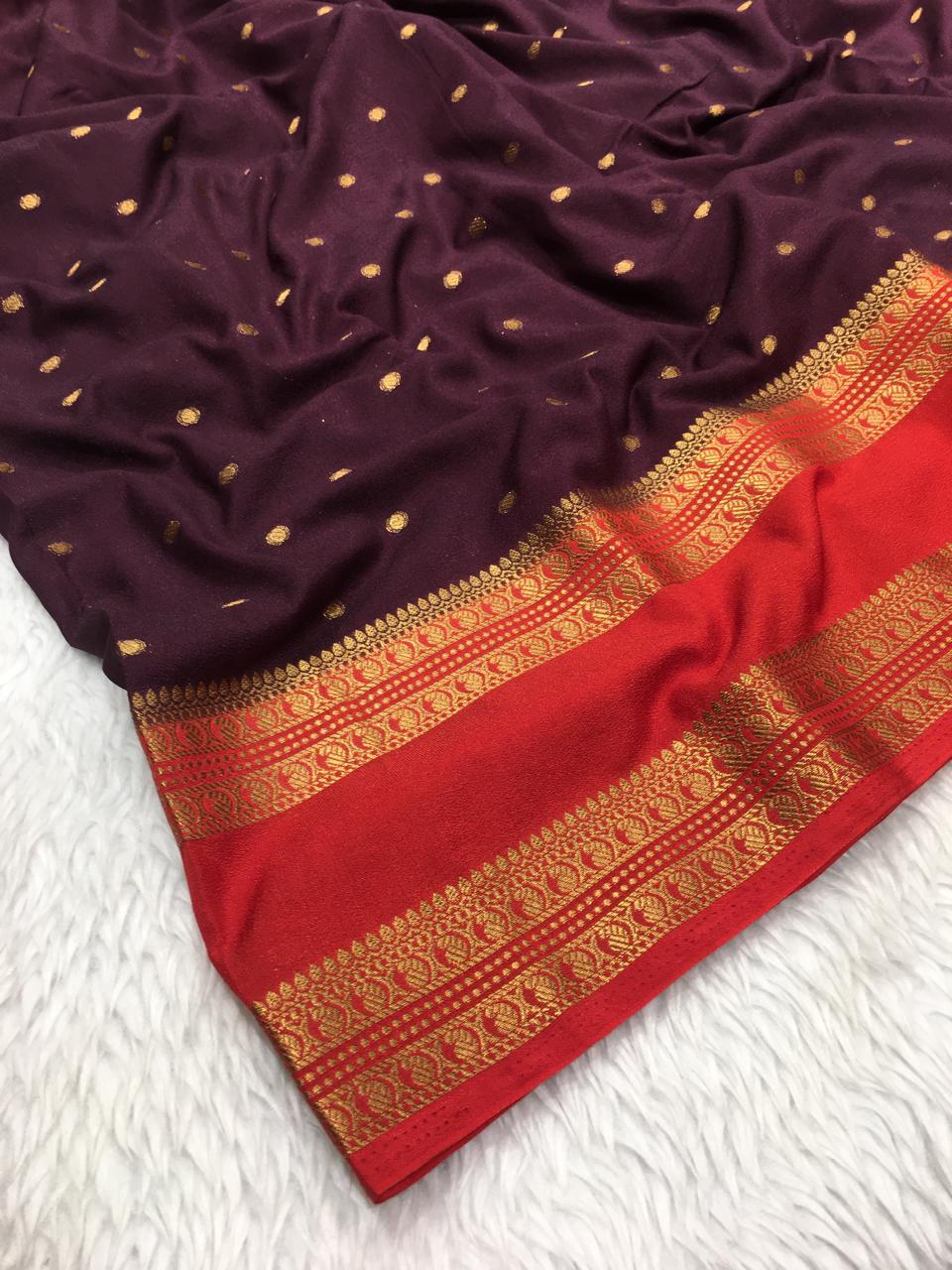 Semi Mysore Crape