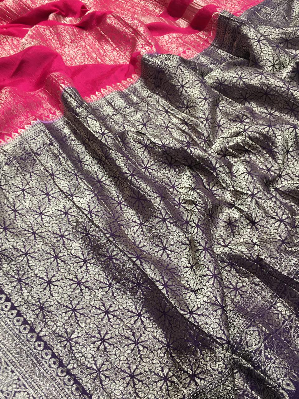 Chiffon Georgette Saree
