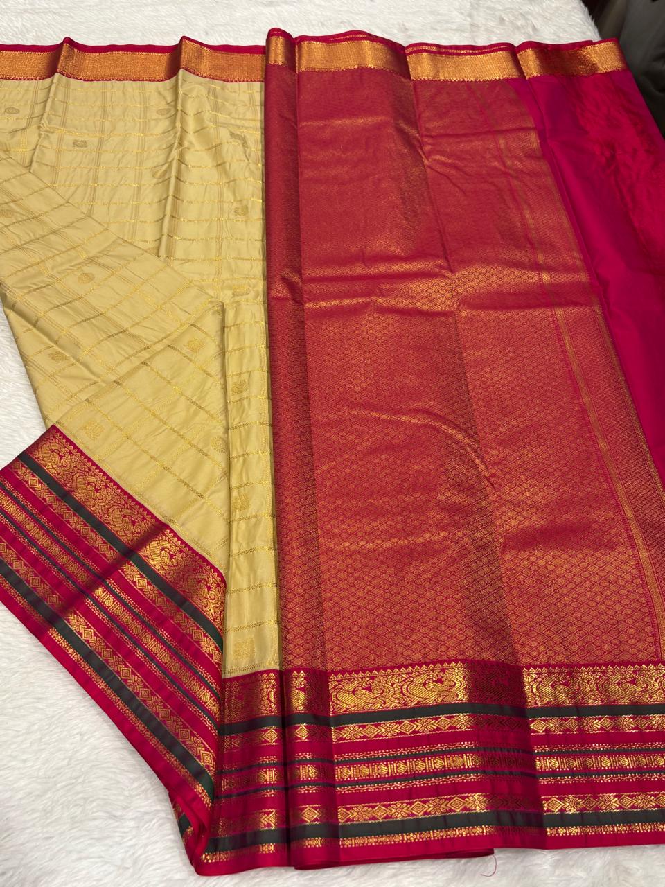 Semi Kanchipuram Silk