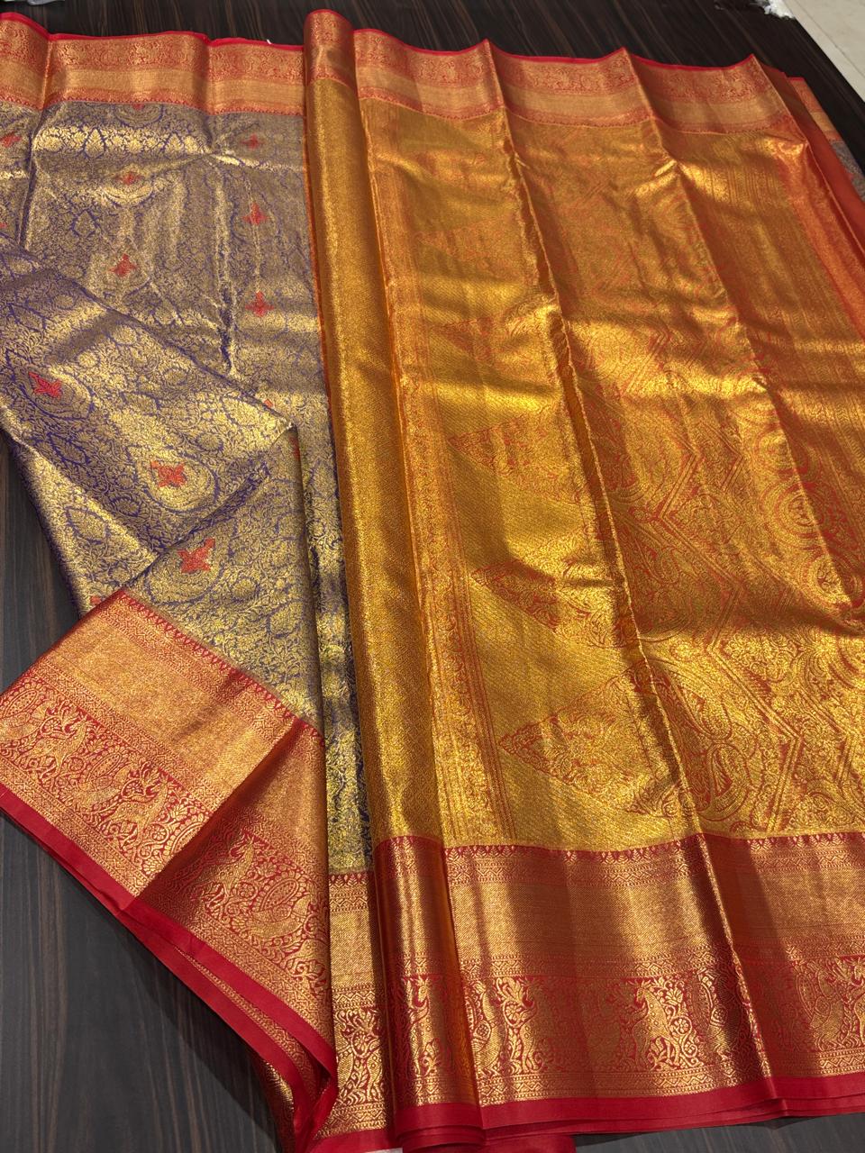 Semi Kanchipuram Tissue