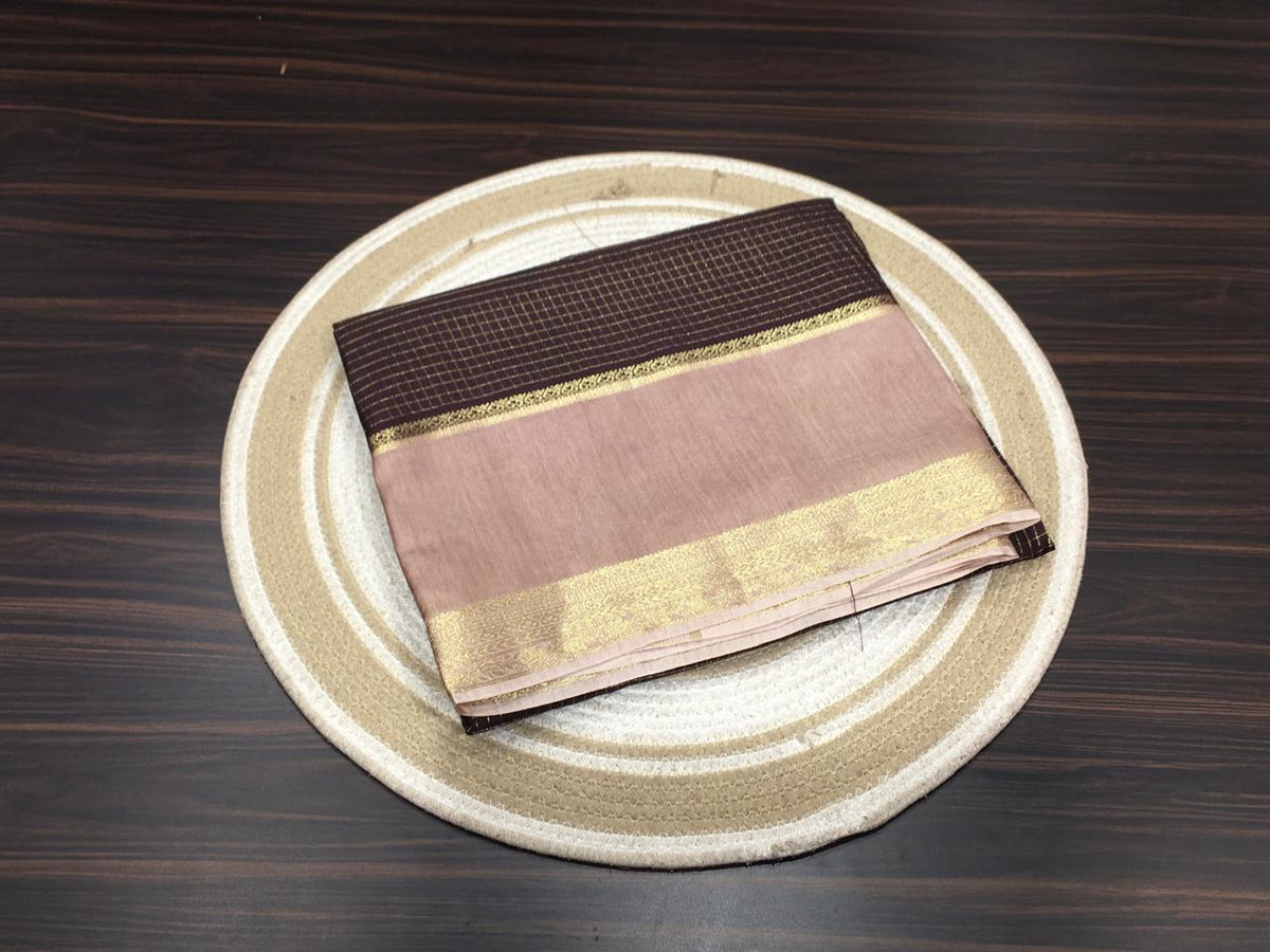Moonga Crape Saree