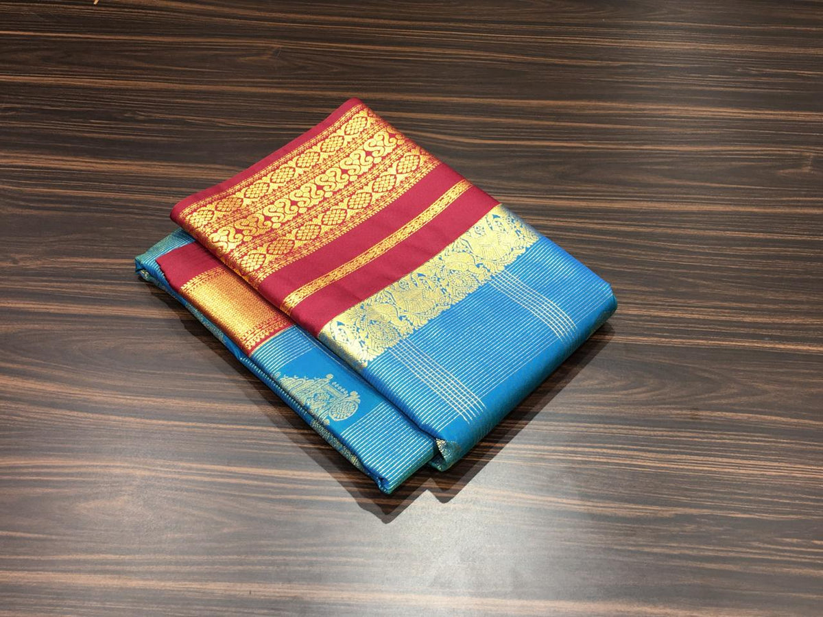 Semi Kanchipuram Silk